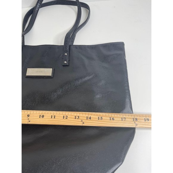Calvin Klein Black Oversized Tote Bag - Picture 6 of 8
